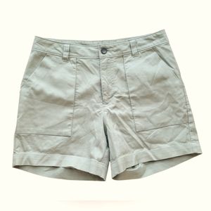 Olive green high waisted shorts